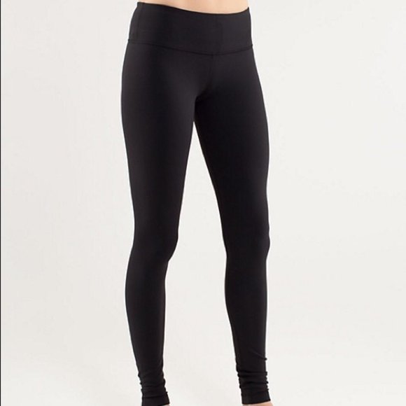 Lululemon Wunder Under Full-On Luon Leggings - Black - Picture 1 of 11